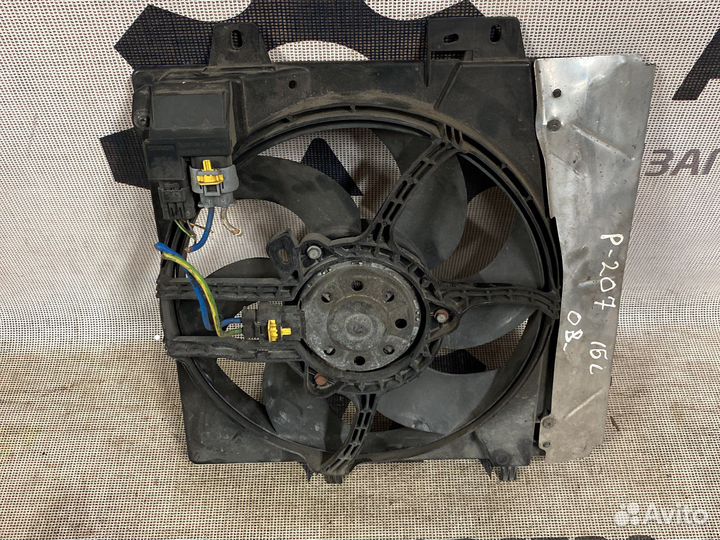 Вентилятор охлаждения радиатора Peugeot 207 1253H6