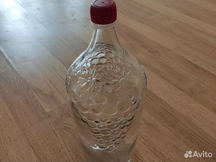 Бутылка стеклянная 10 литров