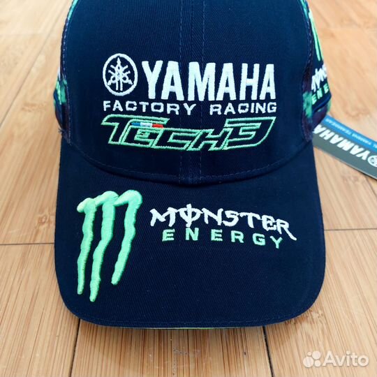 Кепка бейсболка Monster Energy синяя