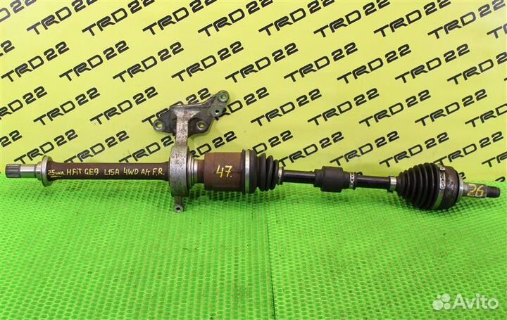 Привод передний правый Honda Fit GE9 L15A 2010