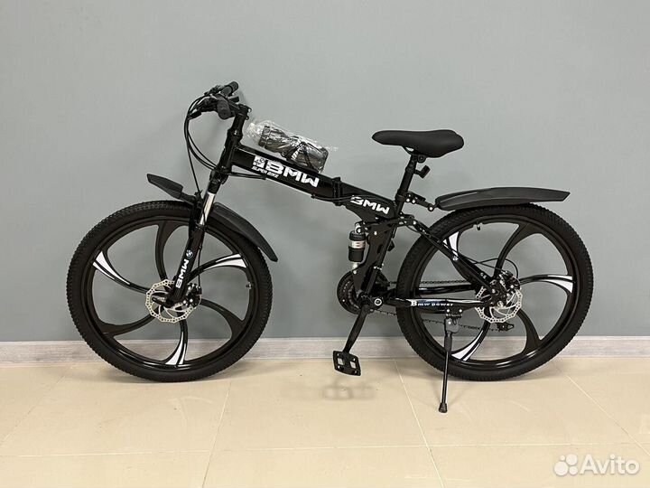 Велосипед складной на литых дисках