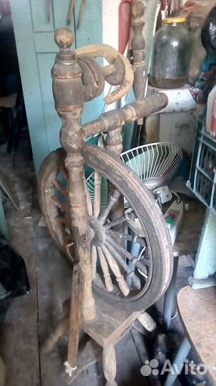 Прялка колёсная