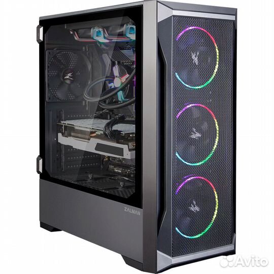 Корпус ATX Miditower Zalman Z8 MS Black #332407