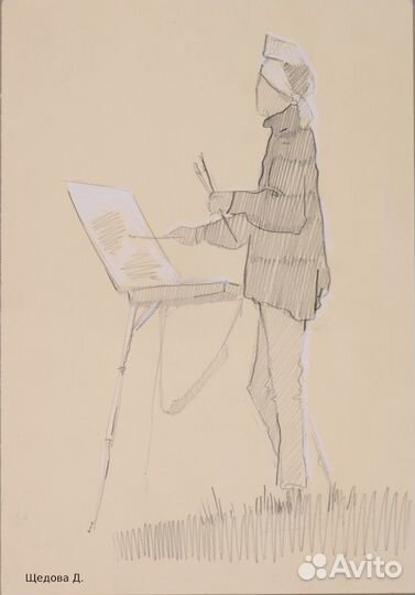 Рисунки карандашом, углем и в см.технике. Часть 12