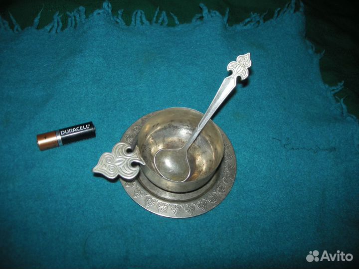 Ковшик для запивки теплоты ложка блюдце корец