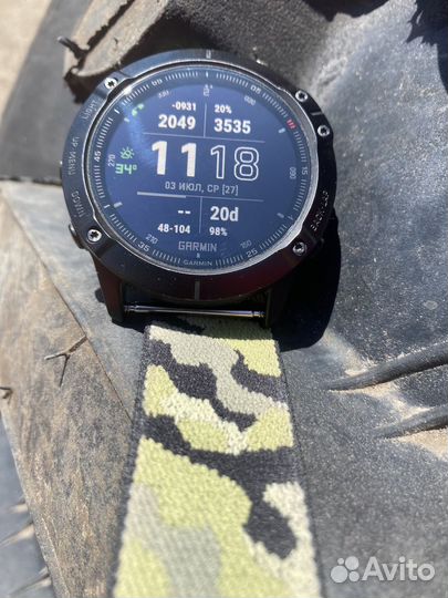 Часы garmin fenix 6x pro sapphire