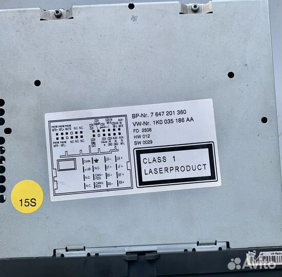 Магнитола rcd 310