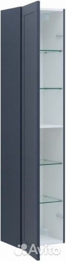 Пенал подвесной Aquanet Терра 35 маренго