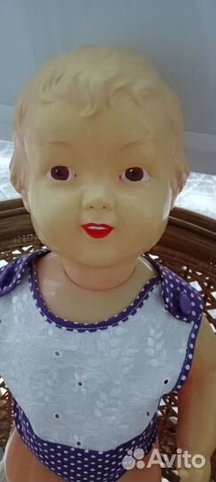 Большой красивый пупс целлулоид. Редкость СССР
