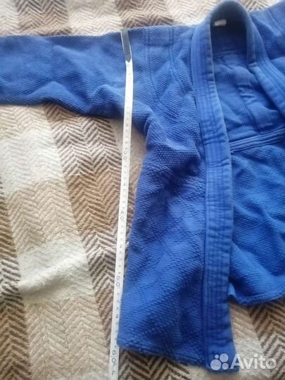 Кимоно для дзюдо синее детское