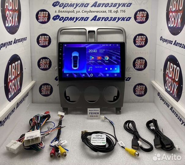 Штатная магнитола Subaru Forester 2002-2008 2-32