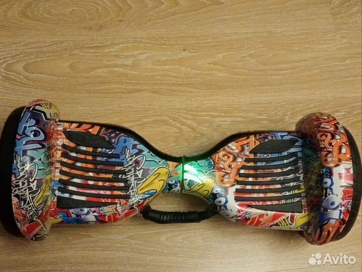 Гироскутер бу с ручкой, чехлом и зарядкой