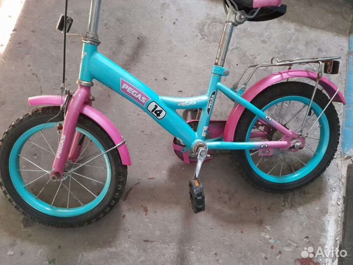 Велосипед детский Пегас колеса 14 дюймов