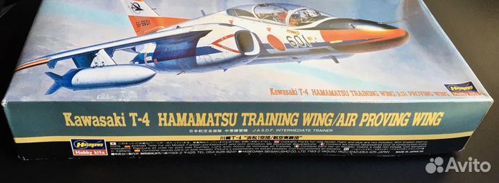 Самолет Kawasaki T-4 Blue Impulse 1:72 Hasegawa