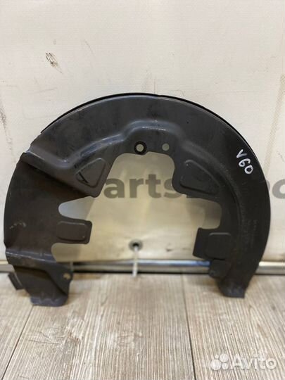 Кожух защитный тормозного диска Volvo S60/V60
