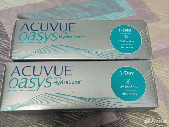 Линзы acuvue oasys