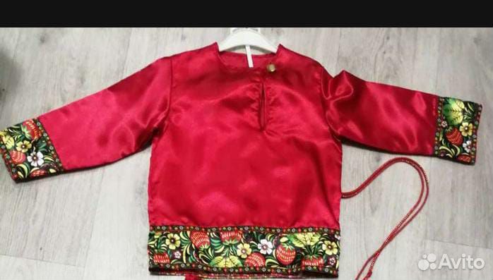 Русская народная рубашка 104-110р