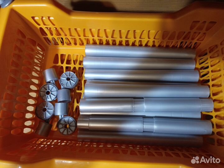 Этажерка пластиковая на колесиках Джета 3 корзины