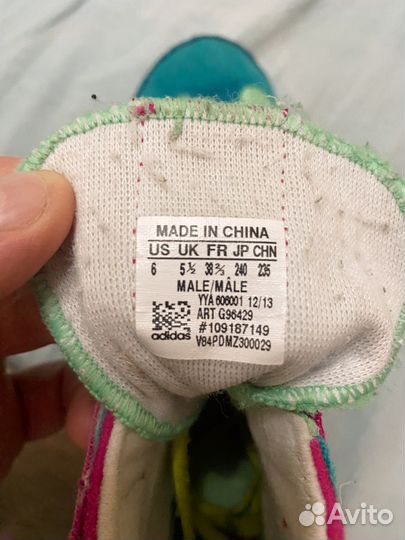 Борцовки adidas попугайчики