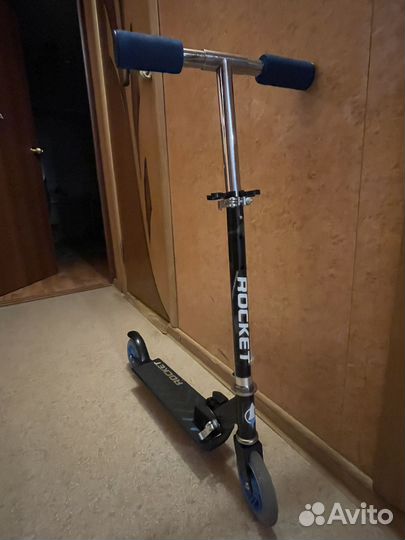 Самокат-снегокат детский