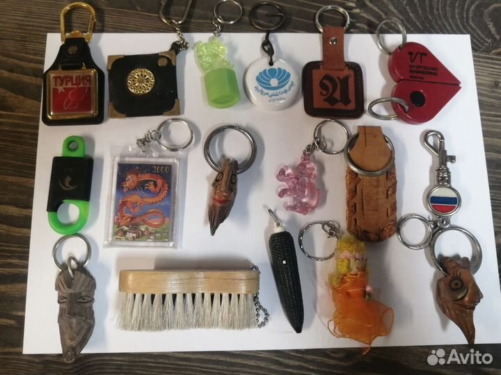 Брелки старые много, 80-90гг