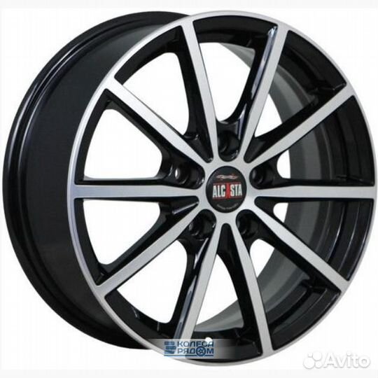 Alcasta M61 7x17 5*114.3 ET45 DIA67.1 BFP Литой
