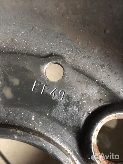 Диск железный 1шт 5на112 R15 mersedes