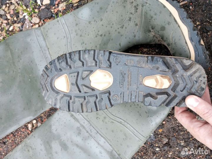 Сапоги резиновые болотные