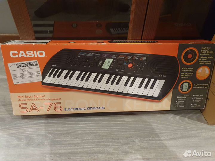 Синтезатор casio SA-76