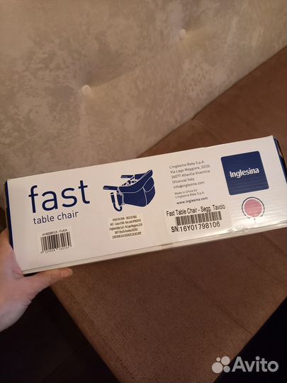 Стульчик для кормления inglesina fast