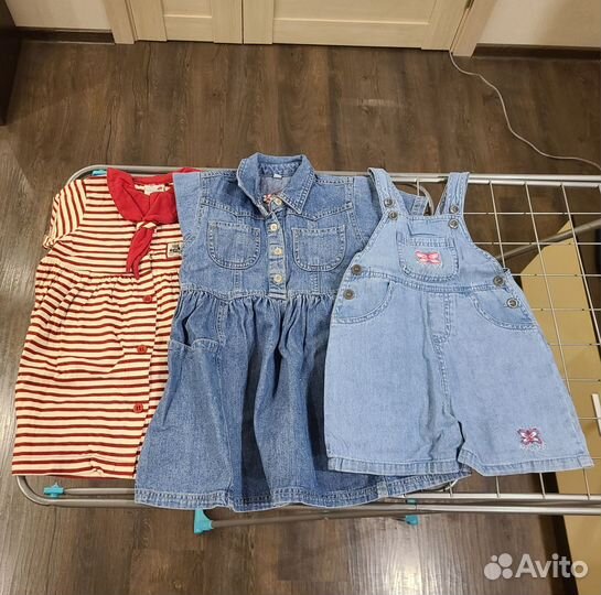 Вещи пакетом на девочку 9-12-24месяцев