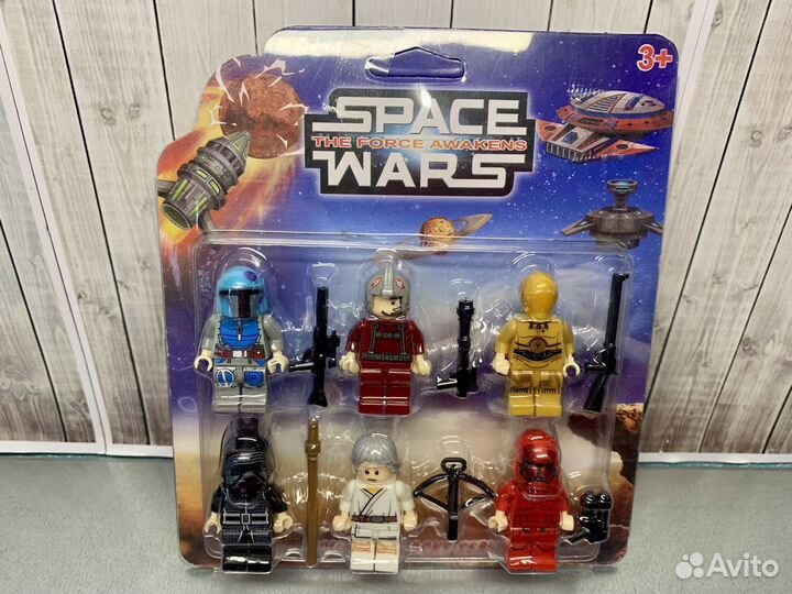 Герои человечки для лего конструктора набор