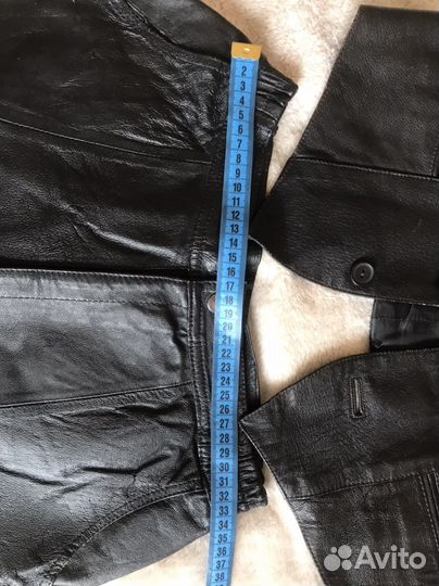 Кожаные шорты