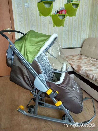 Коляска санки