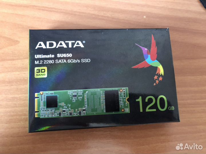 Adata ssd m2 SU650 120 gb