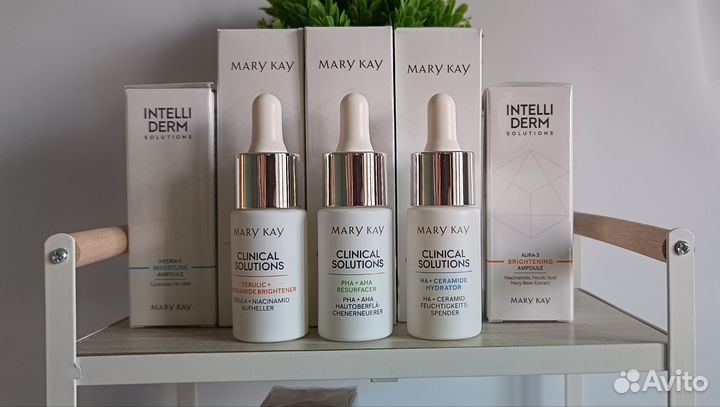 Mary Kay сыворотка + гель обезжиренный