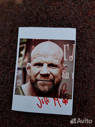 Автограф Джеффа Монсона