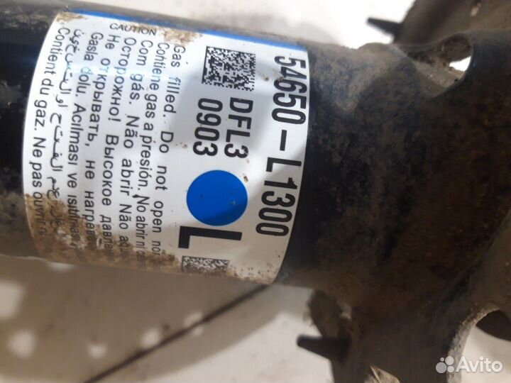 Амортизатор подвески передний левый