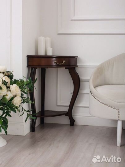 Консоль Угловая Элегант орех арт23589