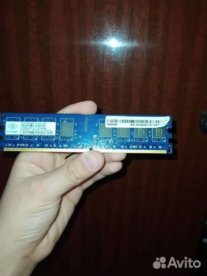 Оперативная память ddr2 для пк 2 планки по 1 гига