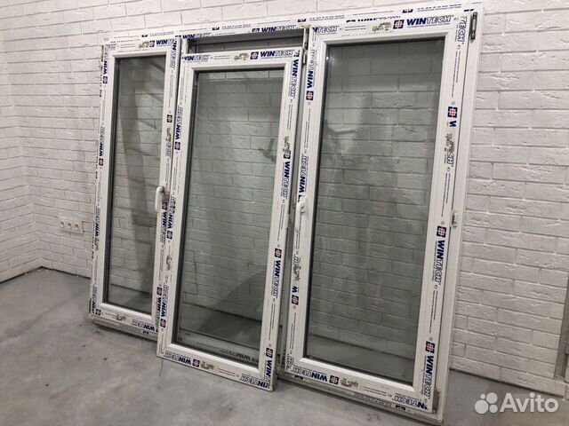 Окно новое трехстворчатое