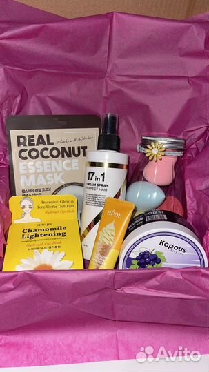 Боксы с уходовой косметикой