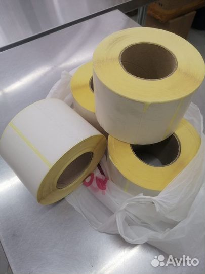 Термо этикетки 100 х 100 мм