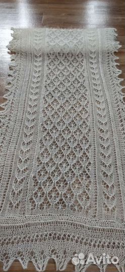 Пуховый шарф