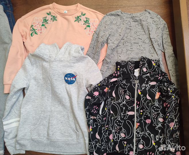 Одежда пакетом для девочки 140