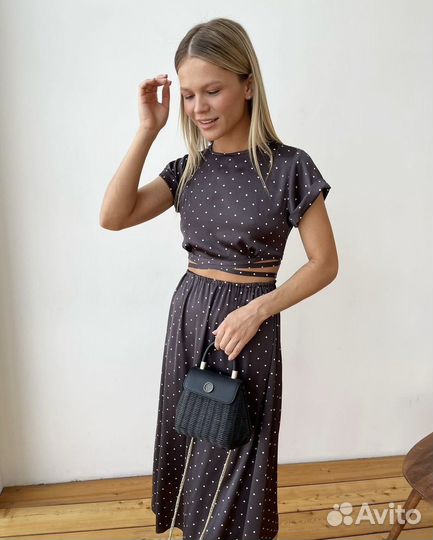 Комплект юбка+топ