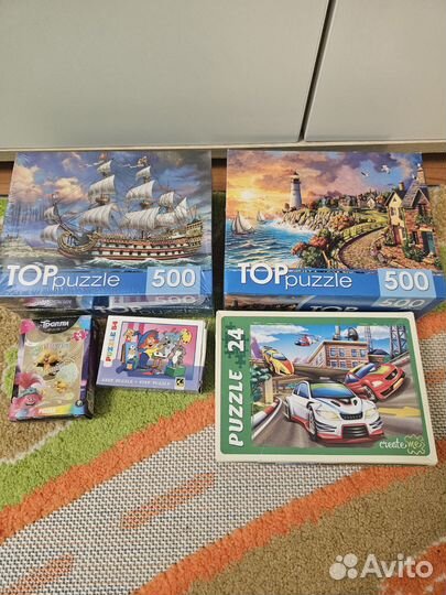 Пазлы разные