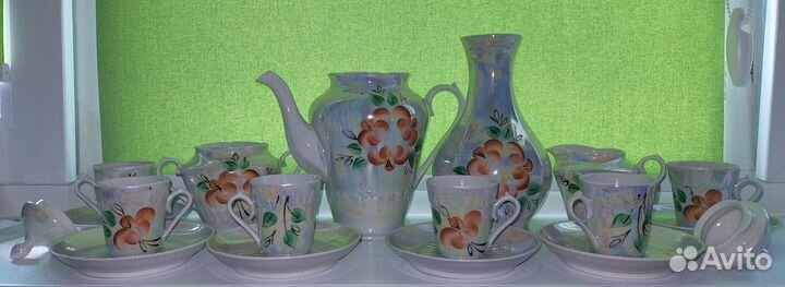 Кофейный набор фарфор