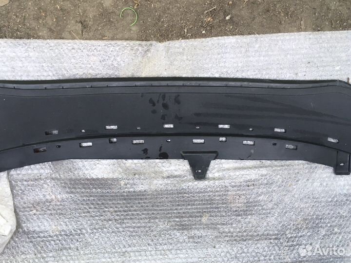 Спойлер переднего бампера VW Polo 10-14