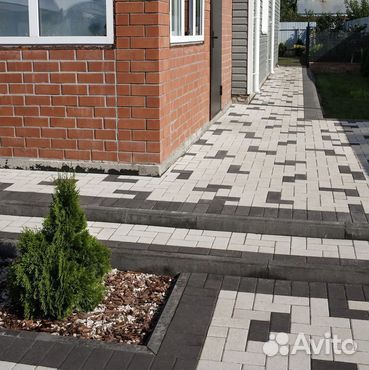 Брусчатка вибропрессованная «Кирпич»